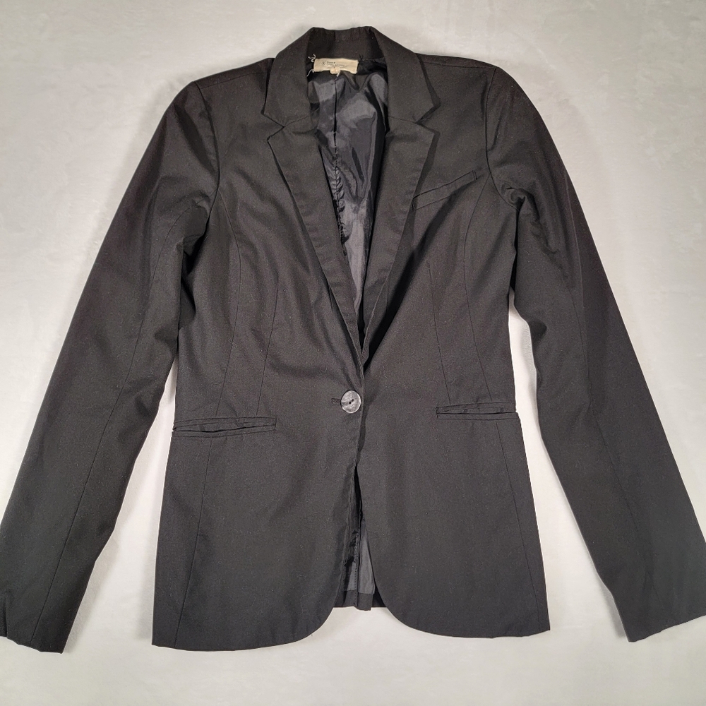 Étoile Isabel Marant One Button Blazer In Black, Size S
